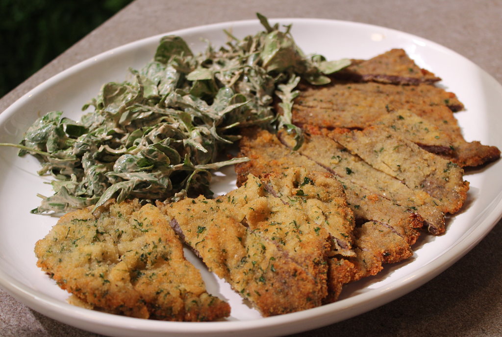 Filete ternera a la milanesa